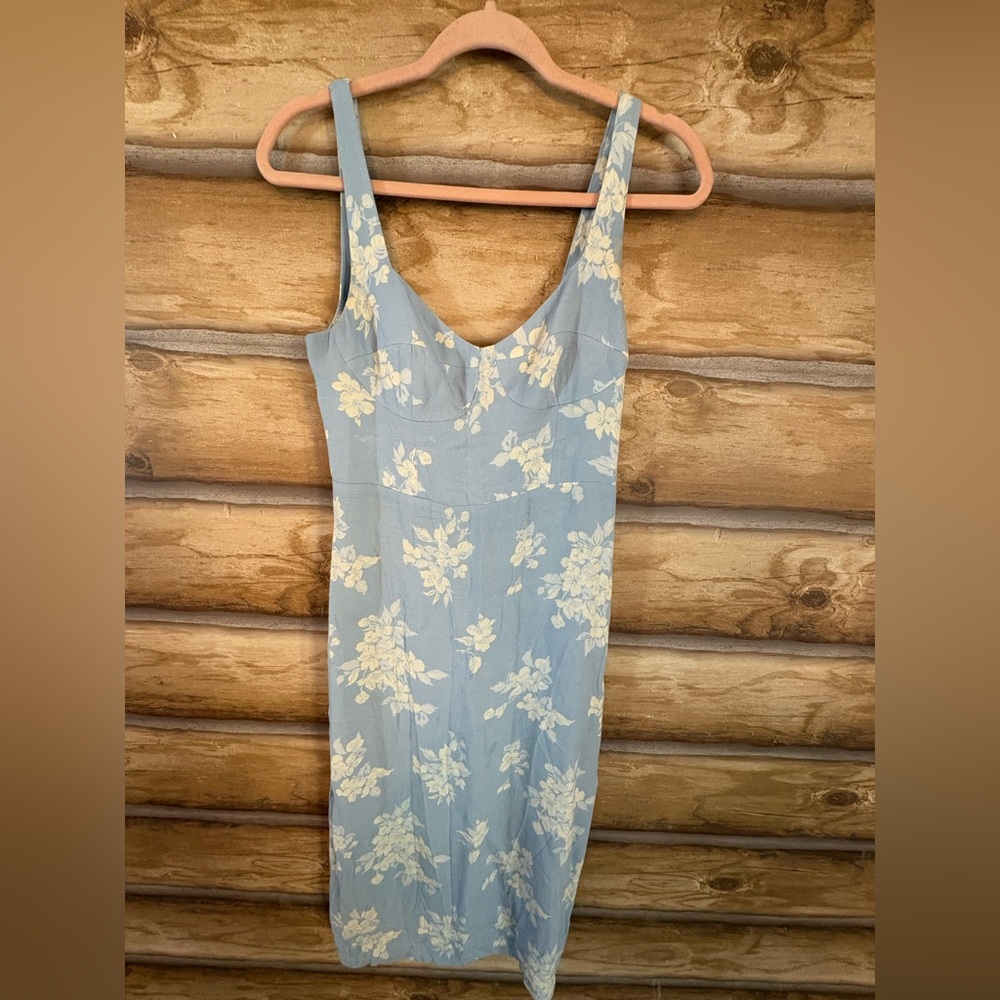 Reformation spring Floral Dress